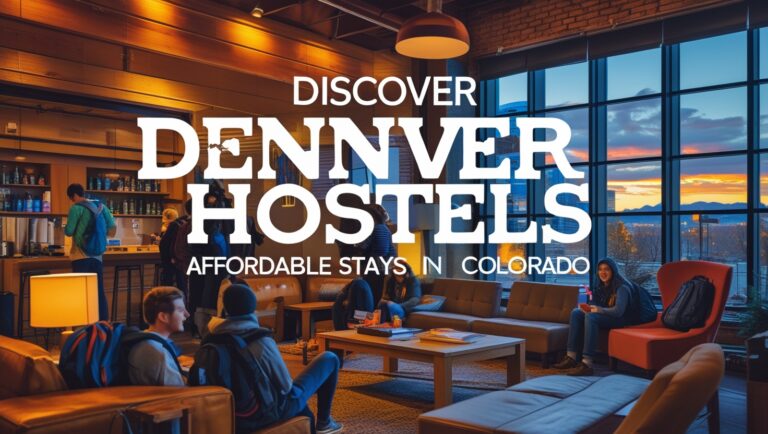 Discover Hostels In Denver Colorado : Affordable Stays in Colorado