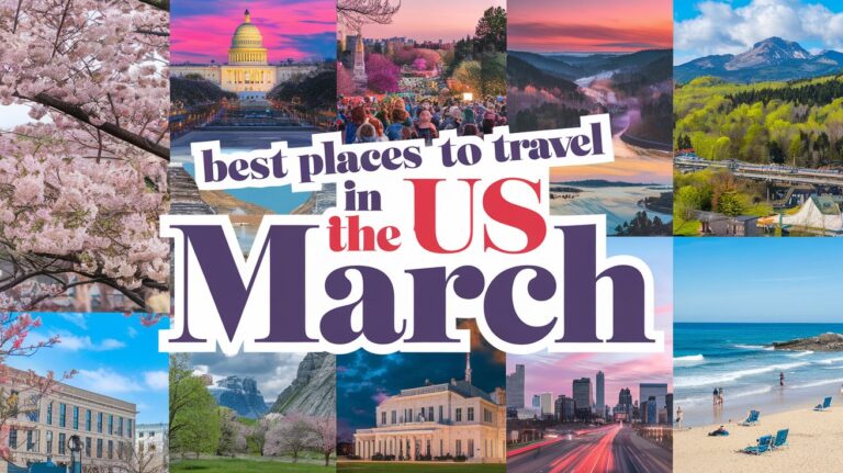 Best Places To Travel In The Us In March